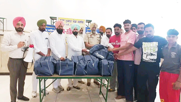 Sports kits distributed to youth